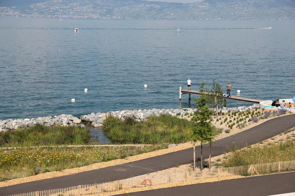 Hotel Restaurant Le Panorama Neuvecelle エクステリア 写真